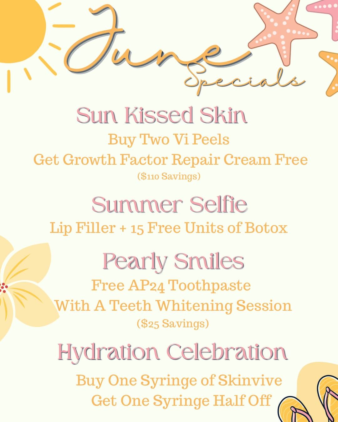 March specials: Emerald Glow Up, Pot of Gold Plump, and Luck Smiles Duo promotions. Green and gold accents.