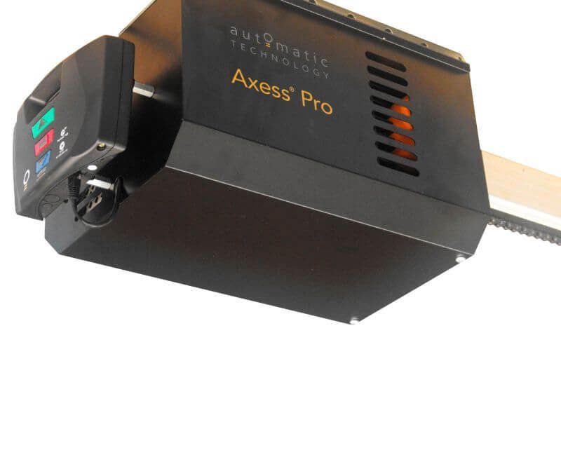 A black box with axess pro written on it