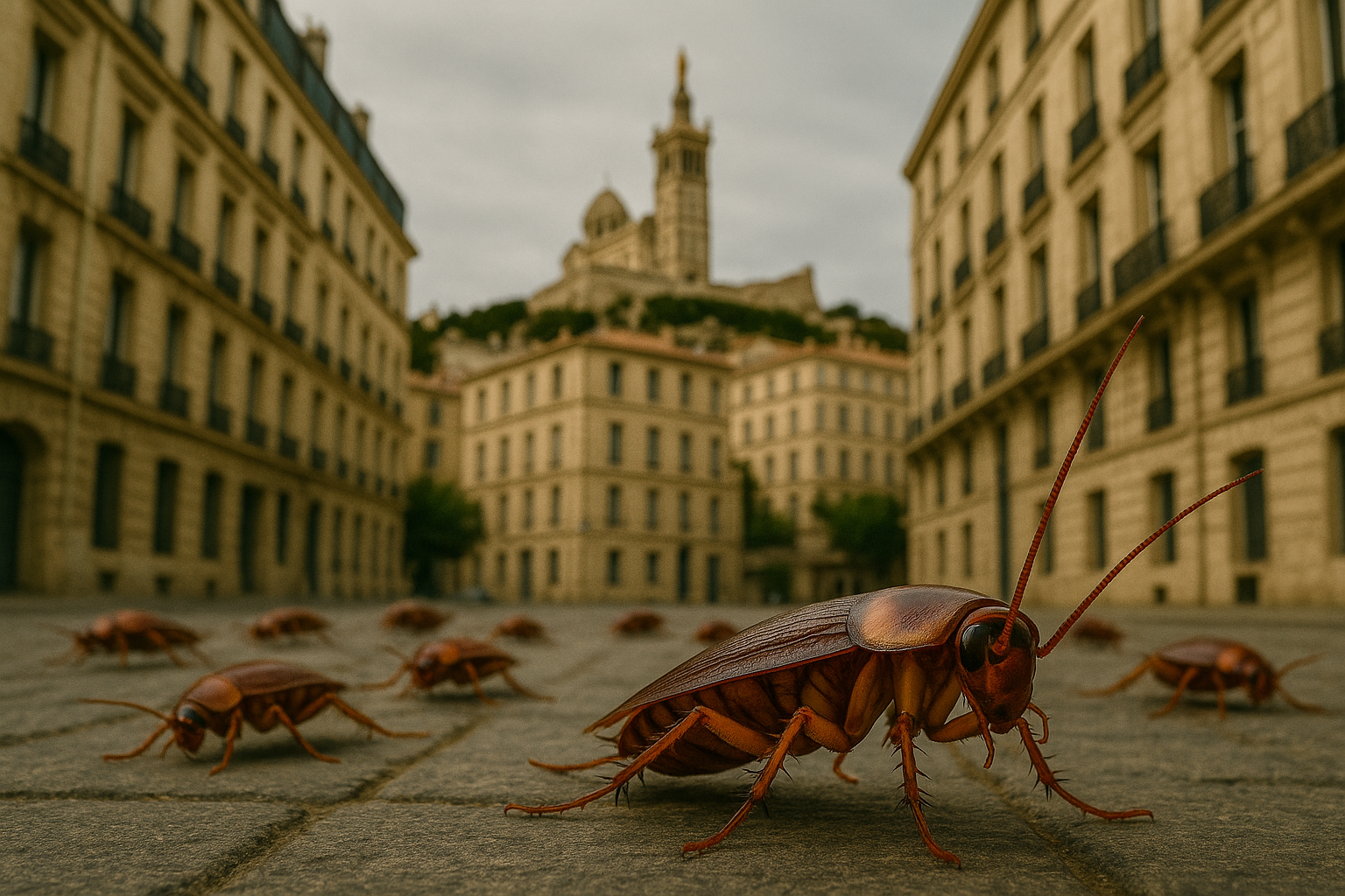 Image d'un rat en milieu urbain