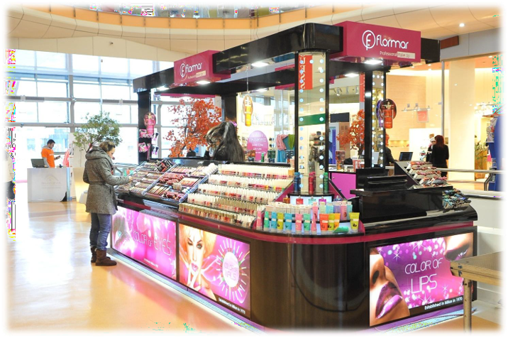 Flormar Cosmetic mono brand concept Avenue mall 