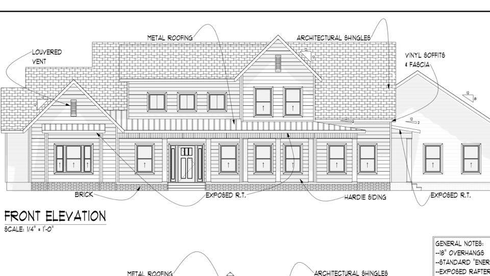 Front Elevation Scale — Dothan, AL — Dryden Contracting Inc.