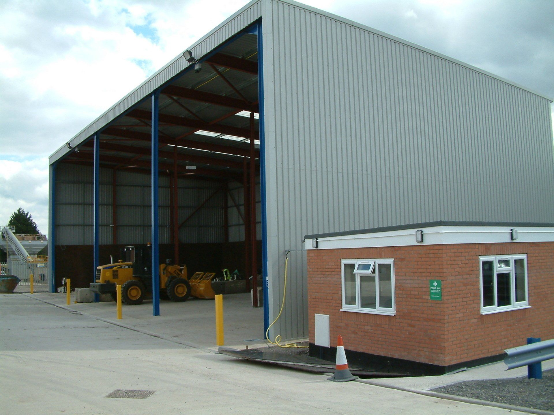 empty bottles in plastic bags ready to be recycled