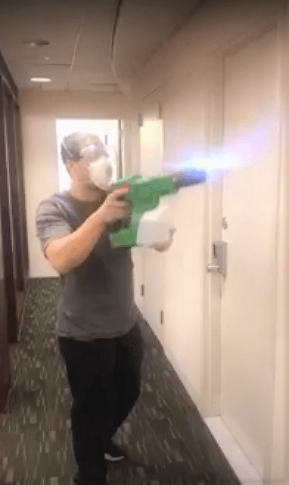 sanitizer gun