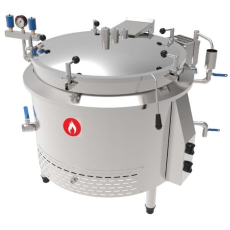 Caldeirão Autogerador de vapor tipo Autoclave. 