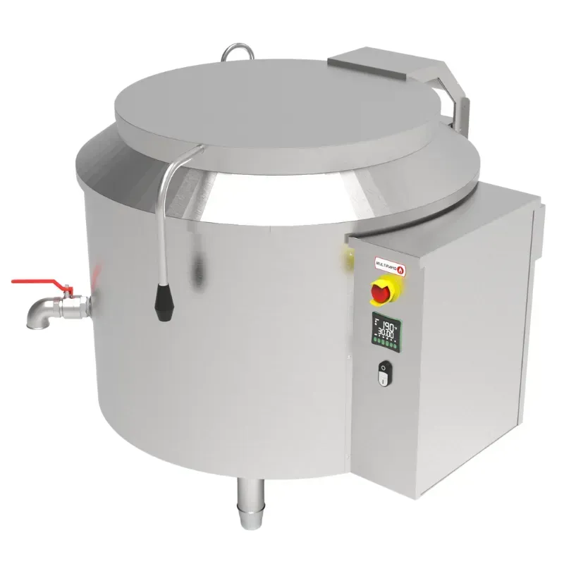 O caldeirão industrial autogerador de vapor tipo americano termodinâmico em aço inox