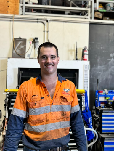 James Morrow — Hanby Welding & Engineering In Portsmith, QLD