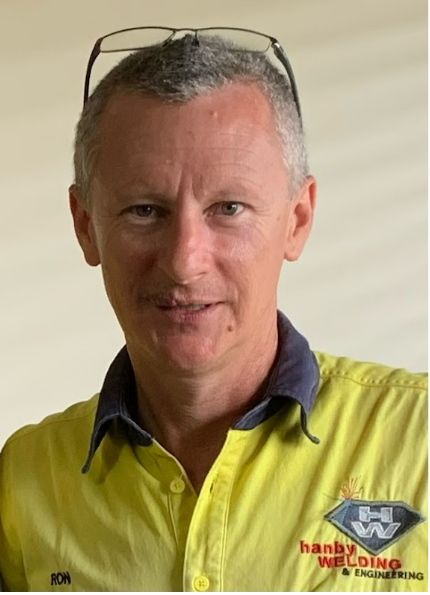 Ron Hanby — Hanby Welding & Engineering In Portsmith, QLD