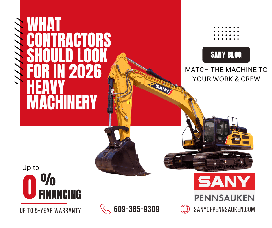 SANY equipment, Heavy Machinery for Sale