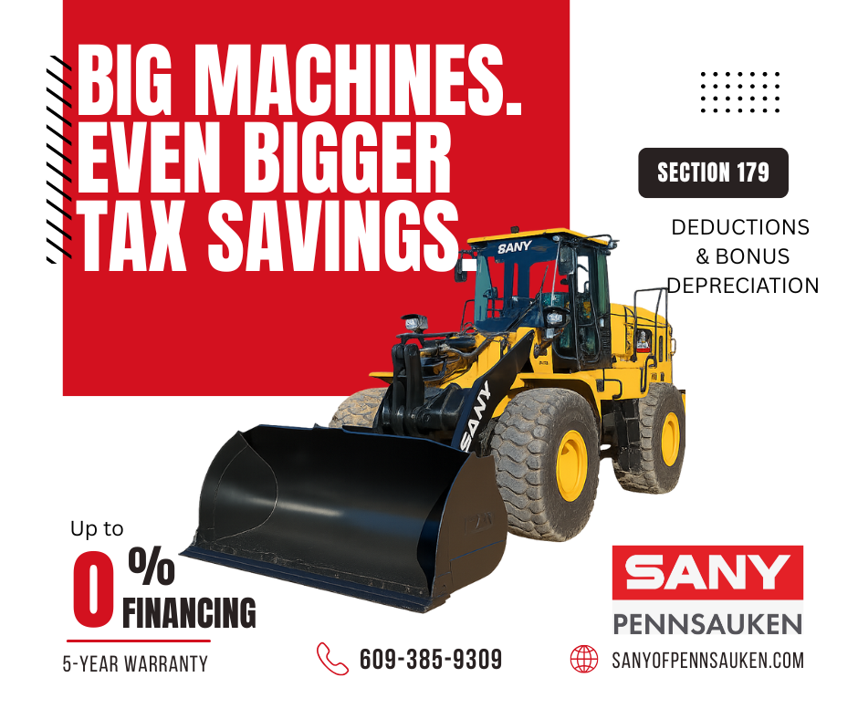 section 179 tax deduction, section 179 heavy equipment, section 179 IRS