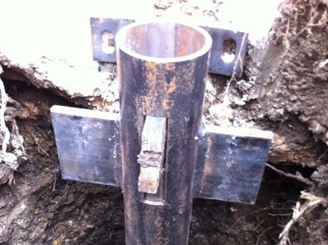 pier in ground - foundation repair and inspection in Garland, TX pier in ground - foundation repair and inspection in Garland, TX