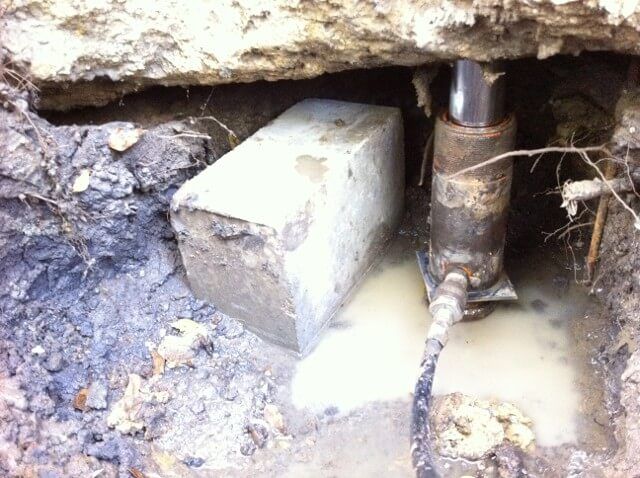 unfinished pier - foundation repair and inspection in Garland, TX