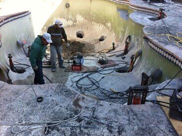 constructing piers - foundation repair and inspection in Garland, TX