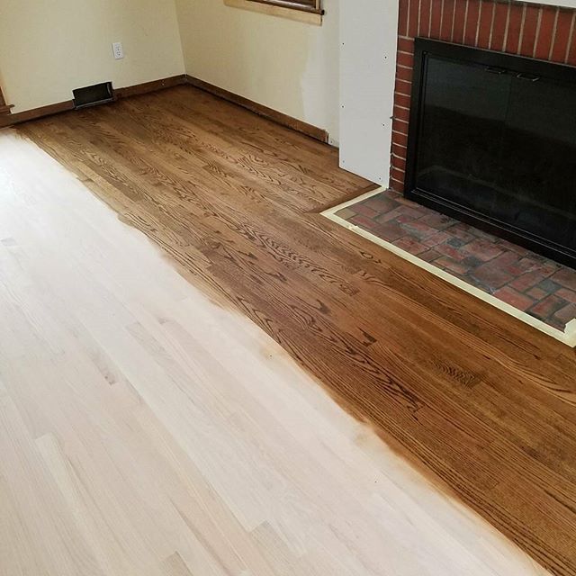 Before and After — Saukville, WI — Sandmasters Hardwood Floors