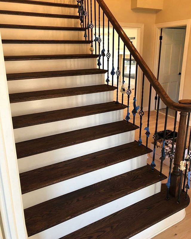 Modern Stairs — Saukville, WI — Sandmasters Hardwood Floors