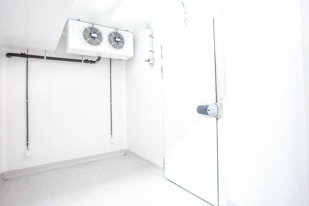 White Coolroom and fans  — Coolmech In Gympie, QLD