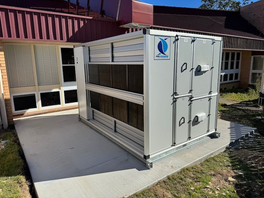 Large Air Change Commercial AirCon Unit — Coolmech In Gympie, QLD