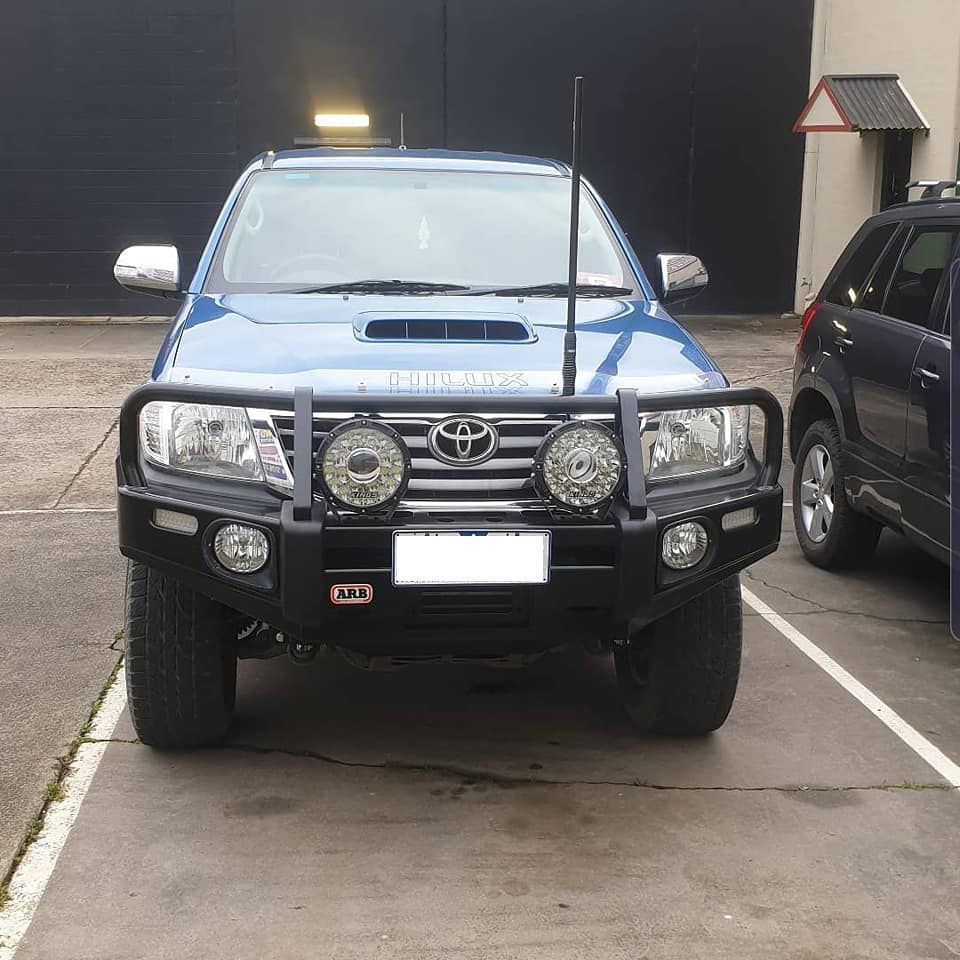 Hilux Car Parked in Front of Repair Shop — Traralgon, VIC — Traralgon 4WD Centre