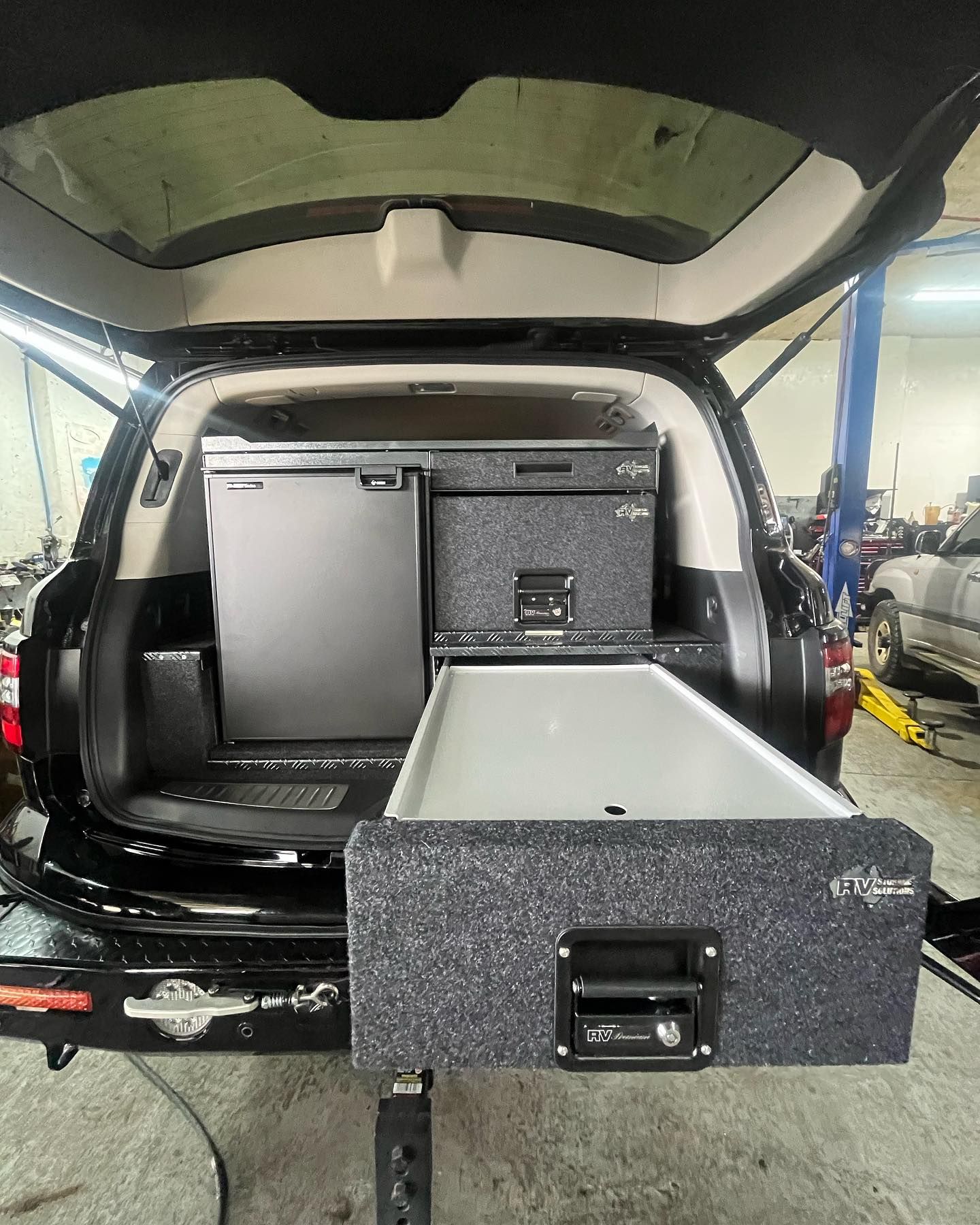 Car with Drawer at the Back — Traralgon, VIC — Traralgon 4WD Centre
