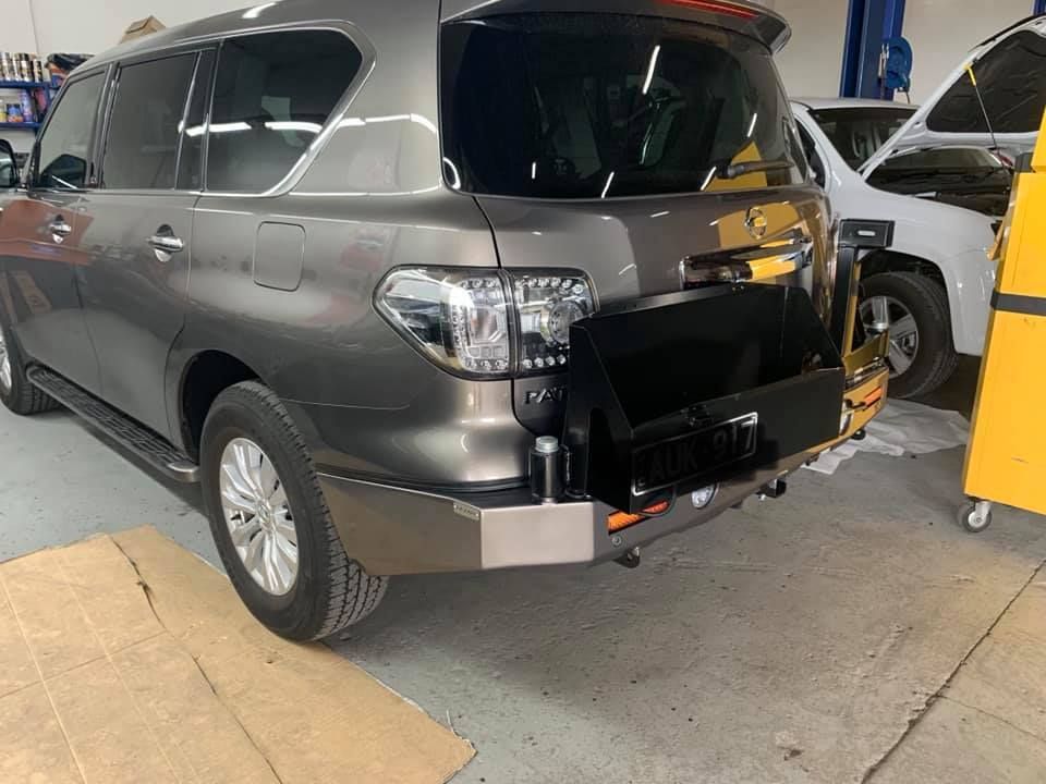 Grey SUV Parked in Garage — Traralgon, VIC — Traralgon 4WD Centre