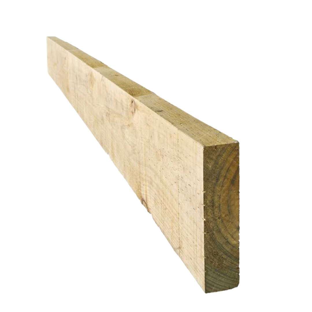 A long piece of wood on a white background