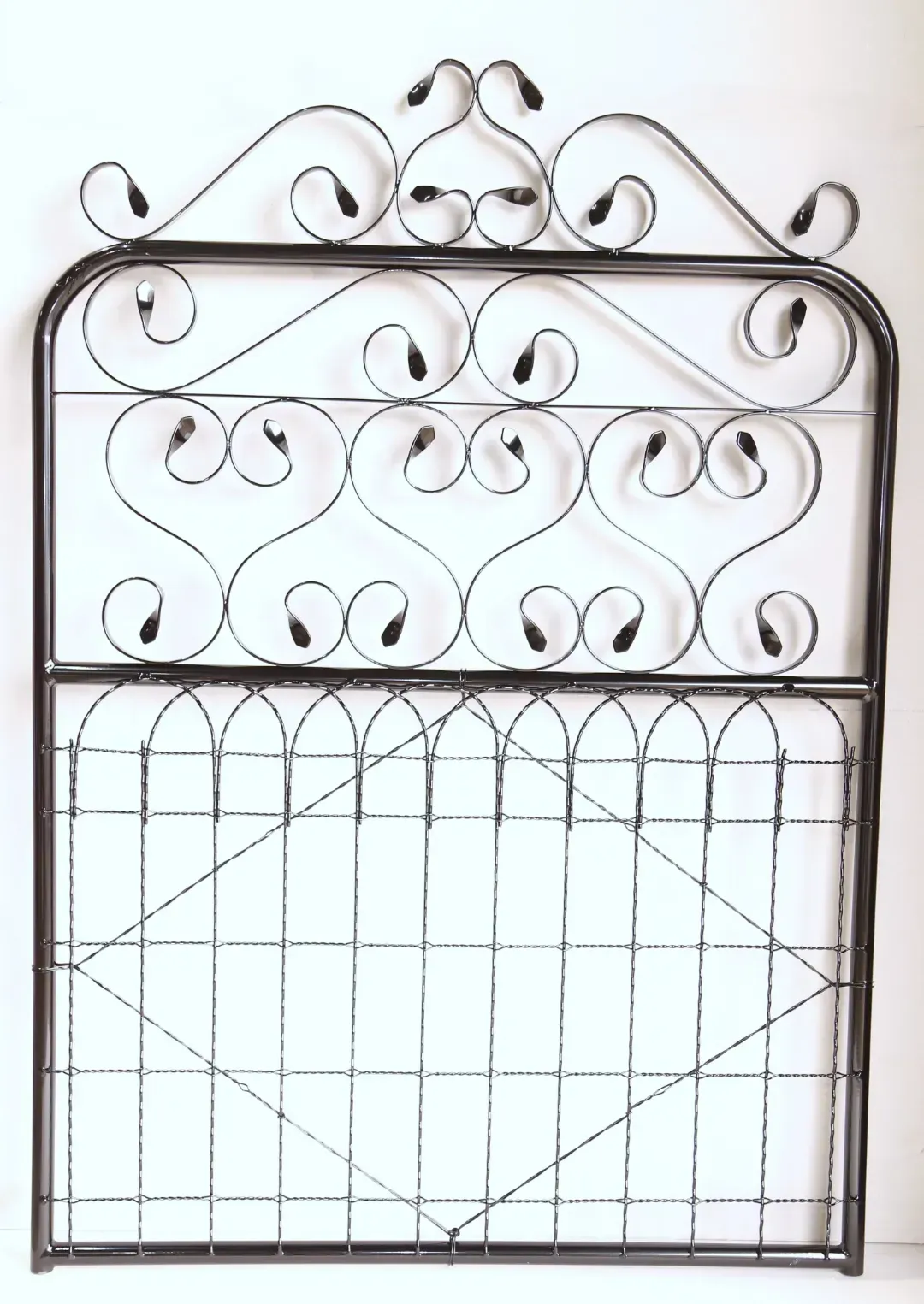 A big black gate from Big Red Heritage Wire and Gates