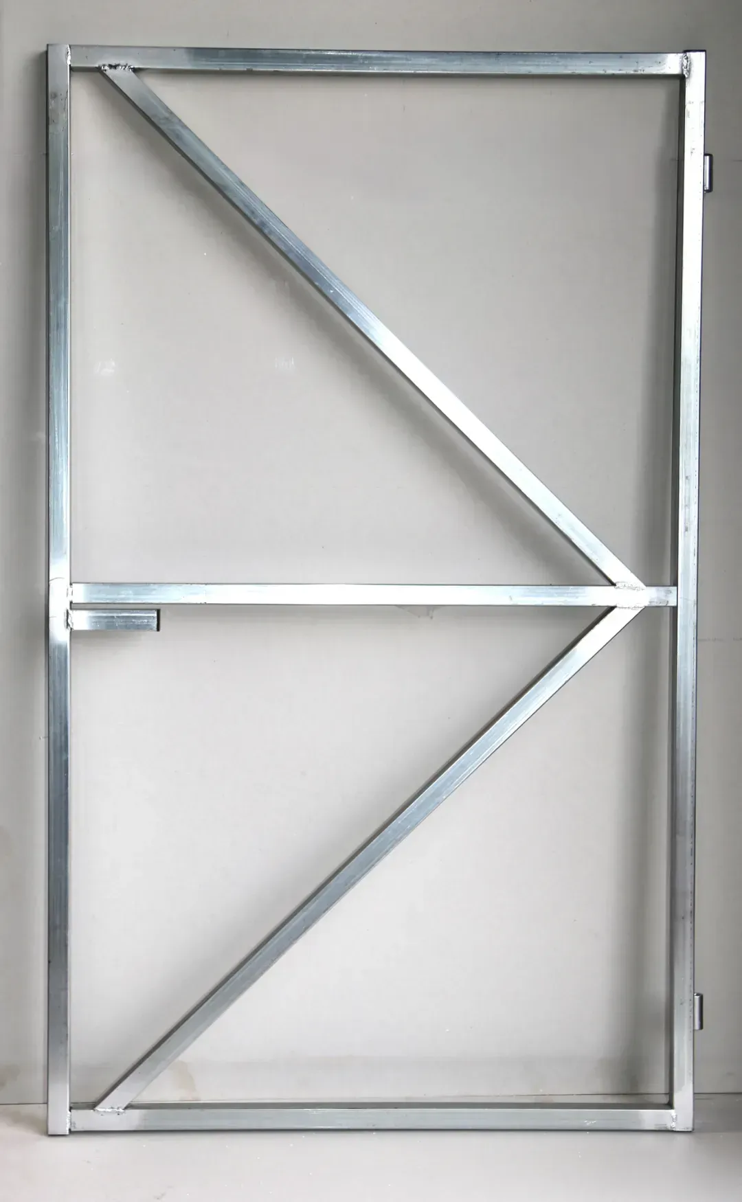 A metal gate from Big Red Heritage Wire and Gates