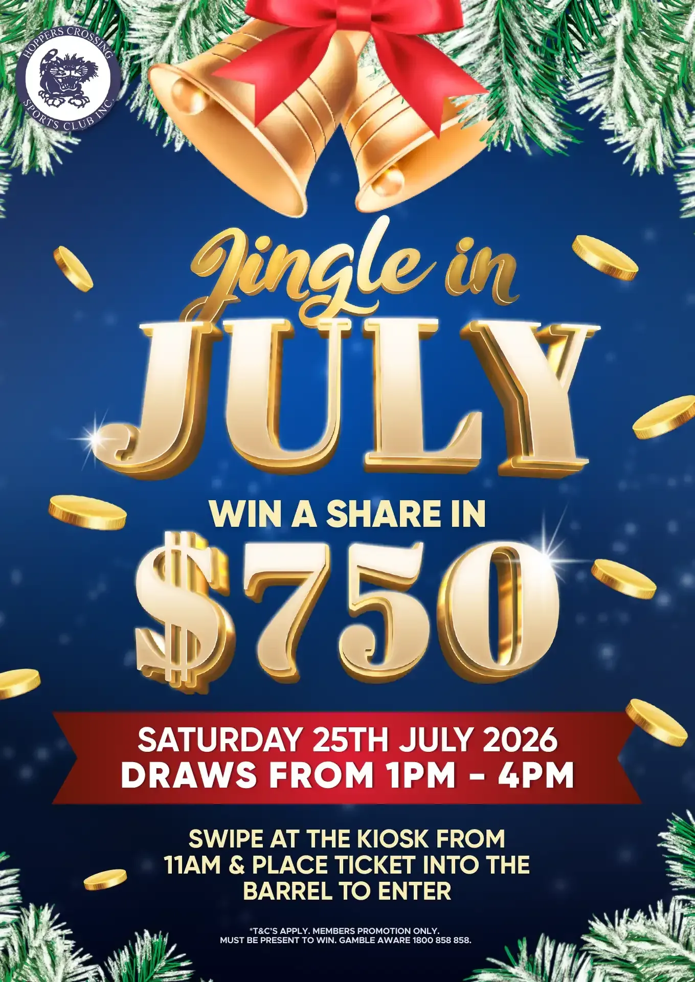 Hoppers Crossing Sports Club Jingle in July