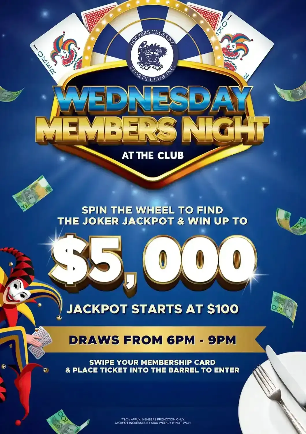 Members Night at Hoppers Crossing Sports Club