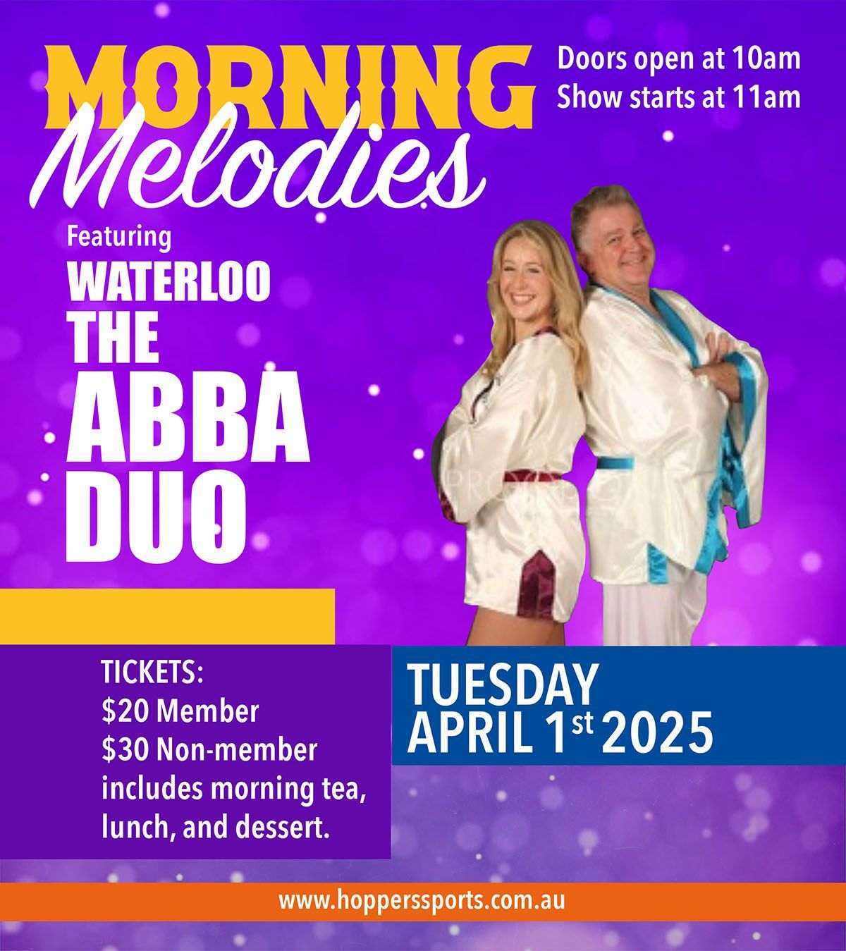 Waterloo - The ABBA Duo at Hoppers Crossing Sports Club