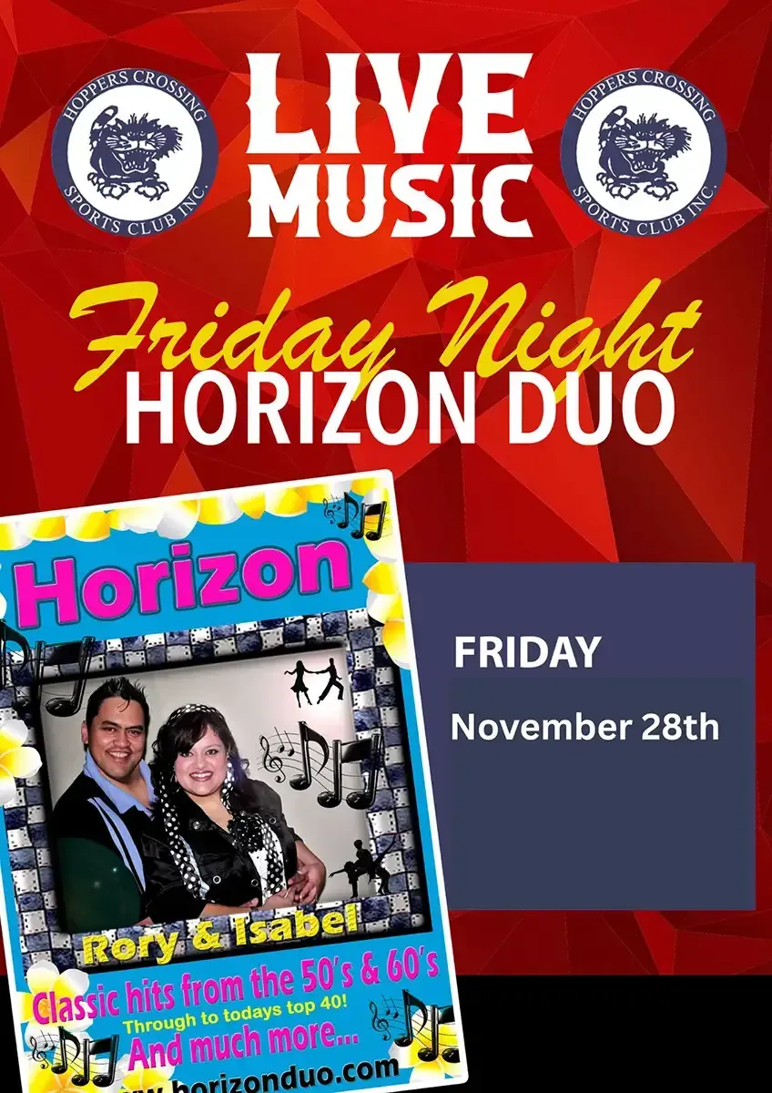 Horizon Duo - Free Live Music Friday 28th November