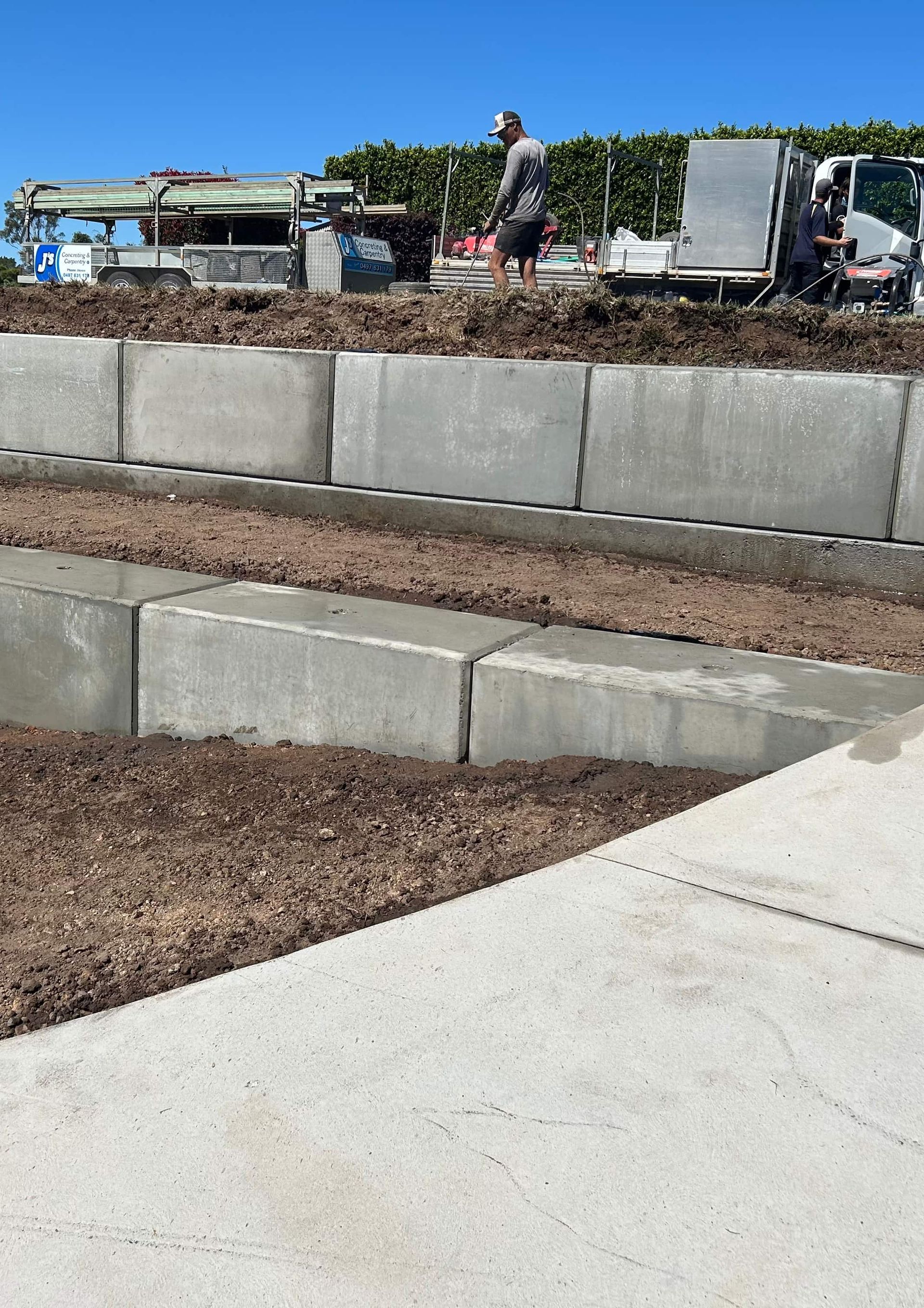 Concrete foundations ready for build — J’s Concreting & Carpentry in Kew, NSW