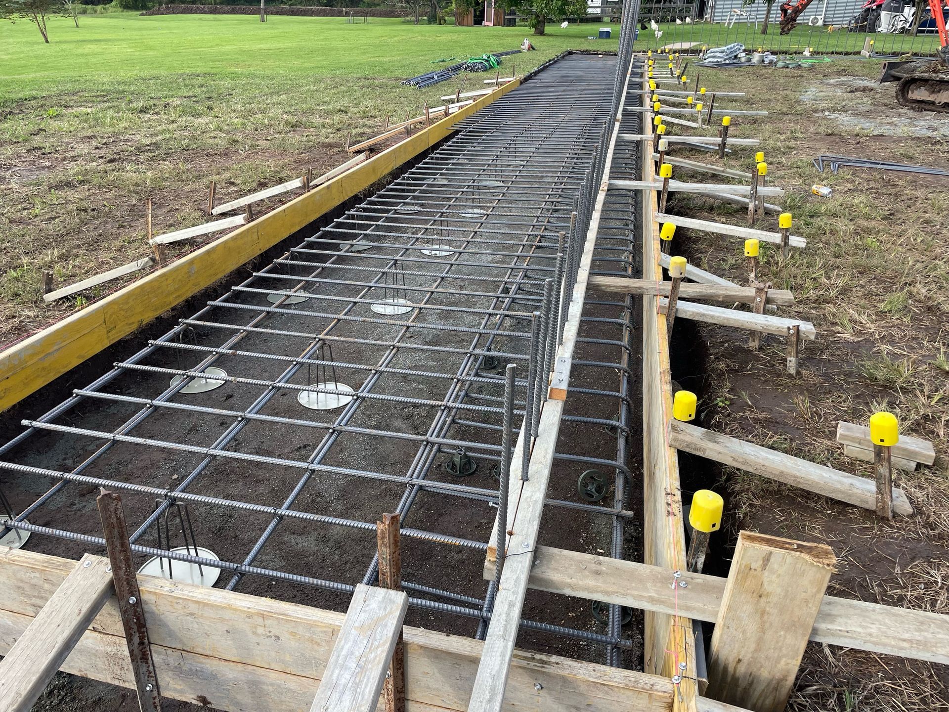 Foundation structure for a pathway — J’s Concreting & Carpentry in Port Macquarie, NSW