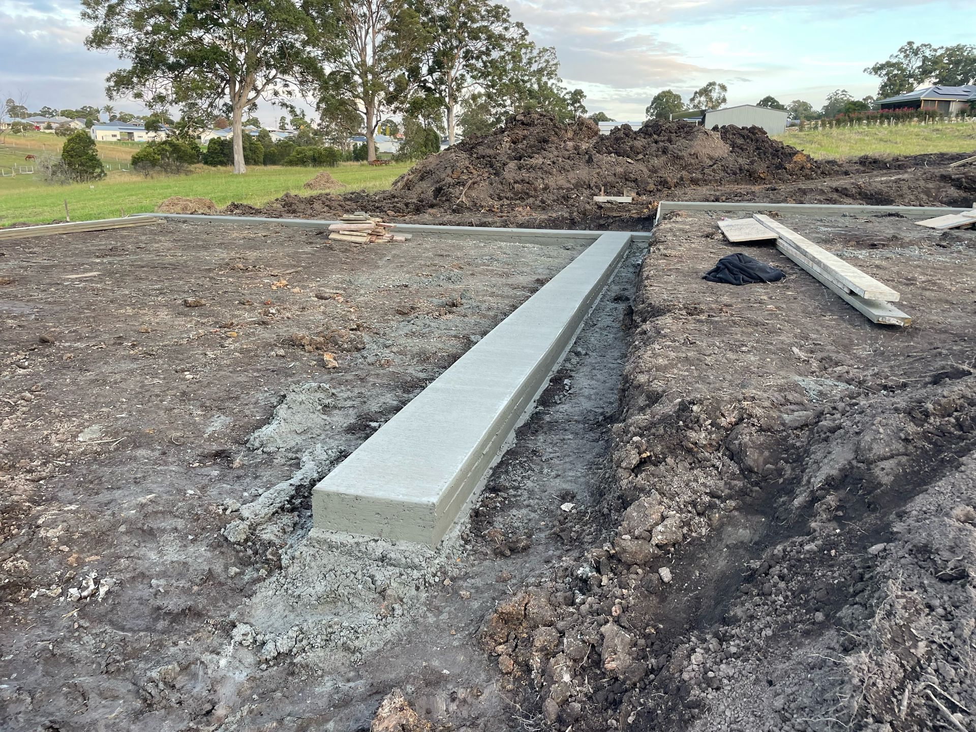 Concrete Foundations for a house— J’s Concreting & Carpentry in Kempsey, NSW
