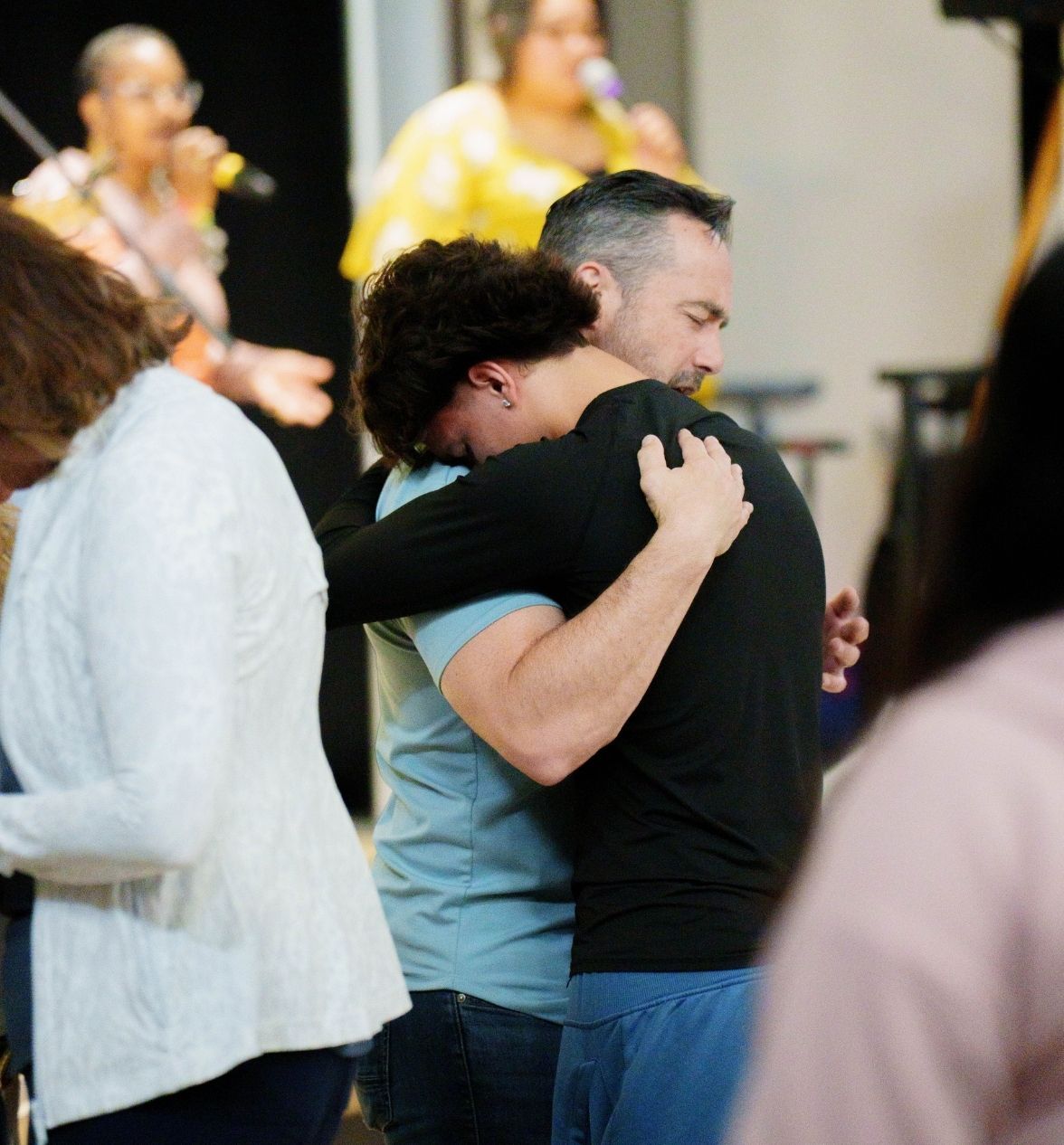 Prayer is our go-to. 