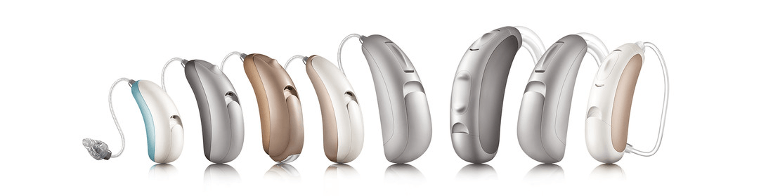 sleek hearing aid styles