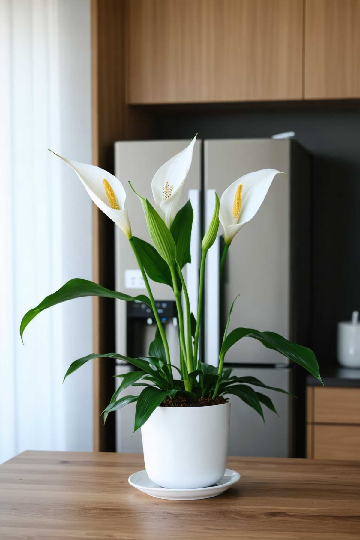 Peace lilies are some of the most popular indoor plants there are. 