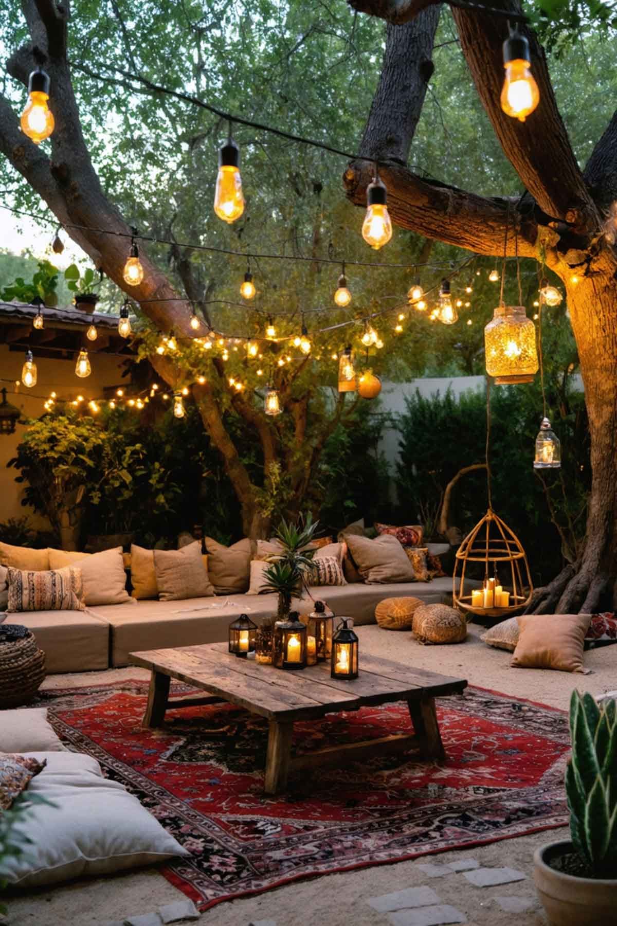 Boho doesn't have to be vibrant colours. A muted colour palate works just as well.