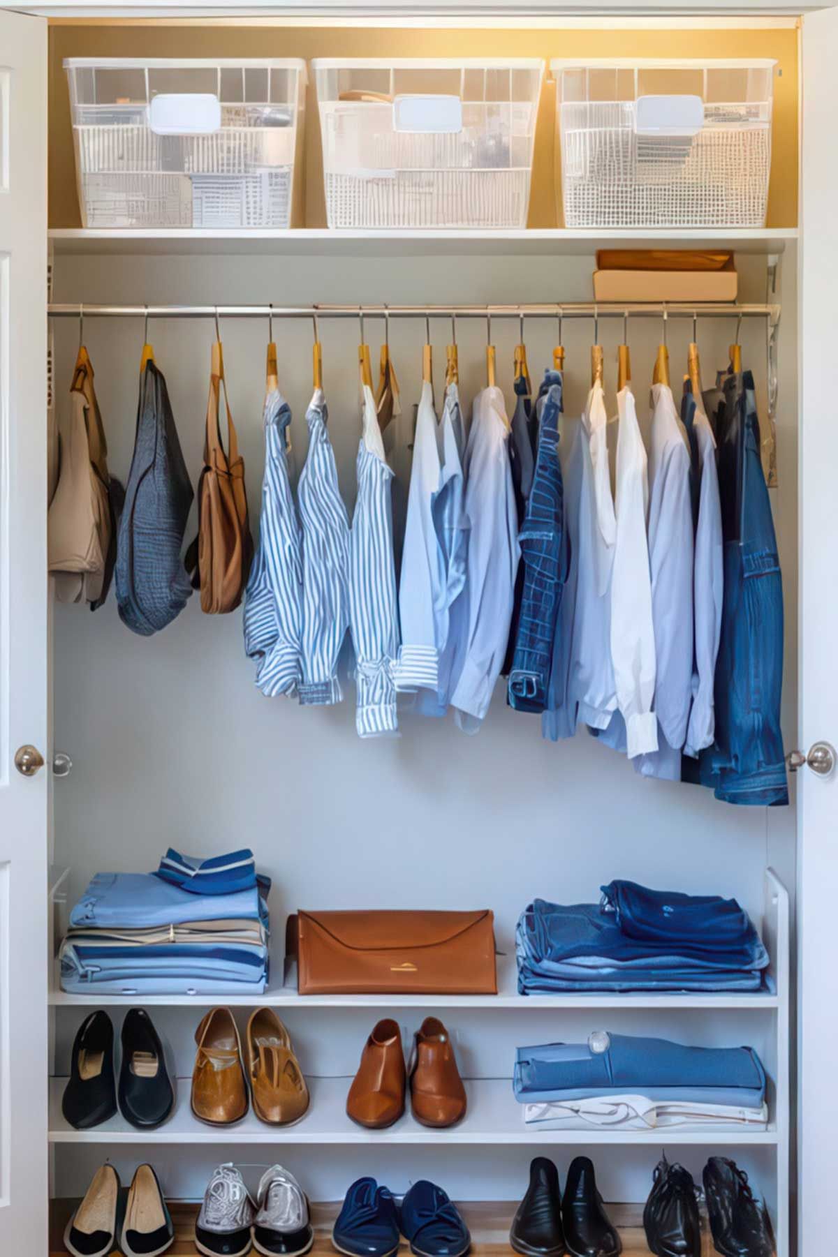 Learn practical storage solutions and clever hacks to maximize your small closet space.