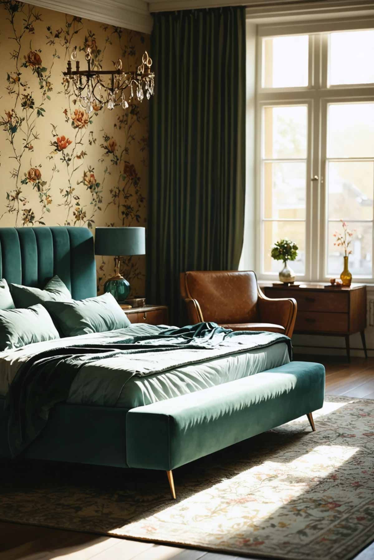 Transform your sleeping space by creating a modern and vintage bedroom that are perfectly balanced.
