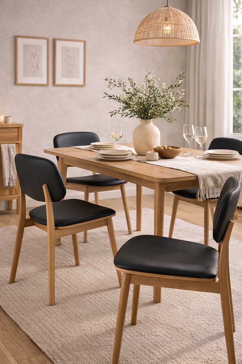 Freedom Furniture's amazing Lubbeek dining chair, one of my fave Freedom pieces for this month.