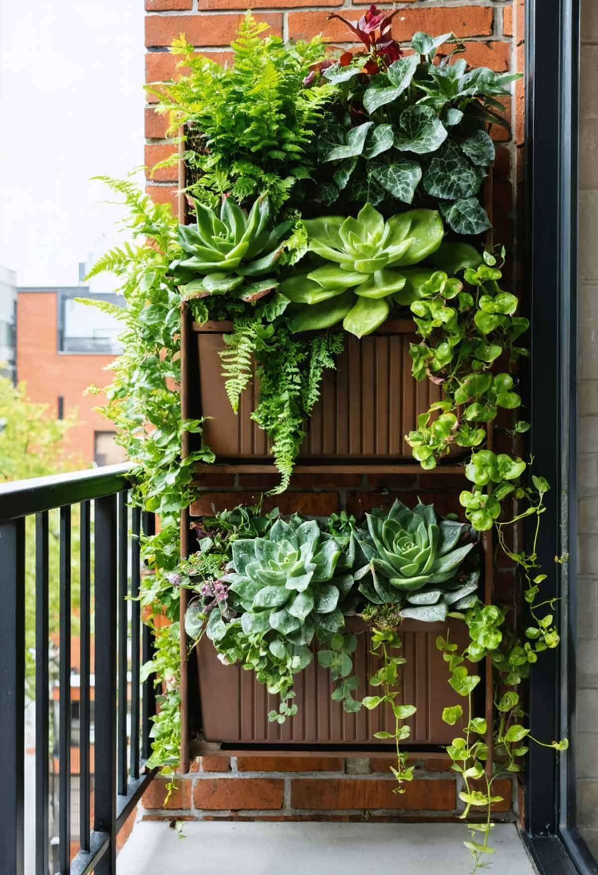 Transform your cramped outdoor area into a lush oasis with vertical gardens for small spaces. 