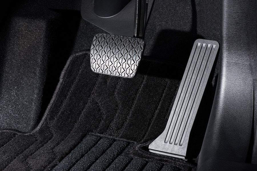 A Close-up Of a Car Pedal on A Black Mat — Al's Mechanical & 4WD Grafton Repairs in Grafton, NSW