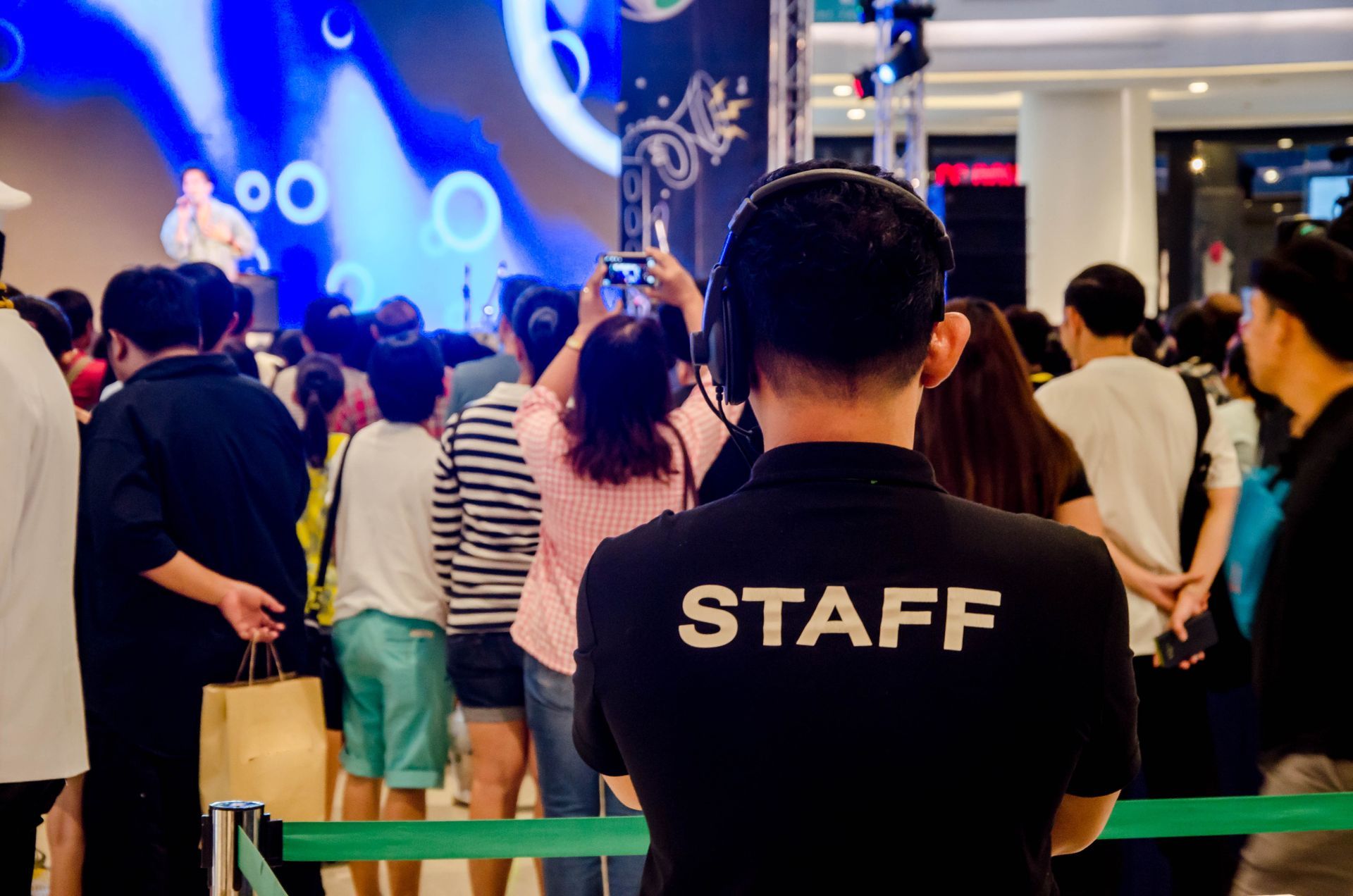 Staff of a Live Event