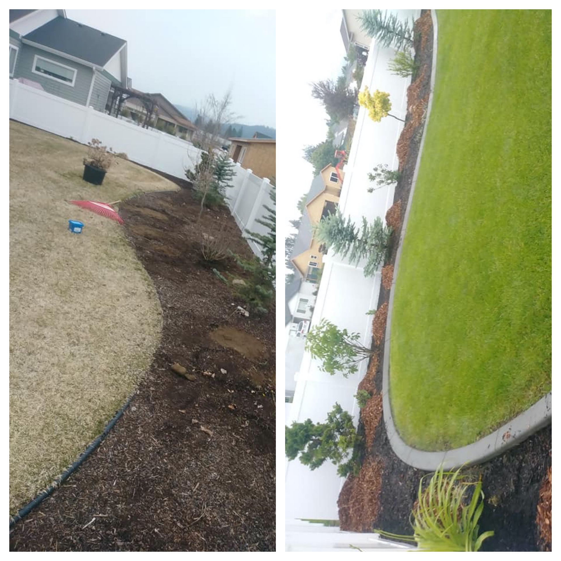 mulch replacement service