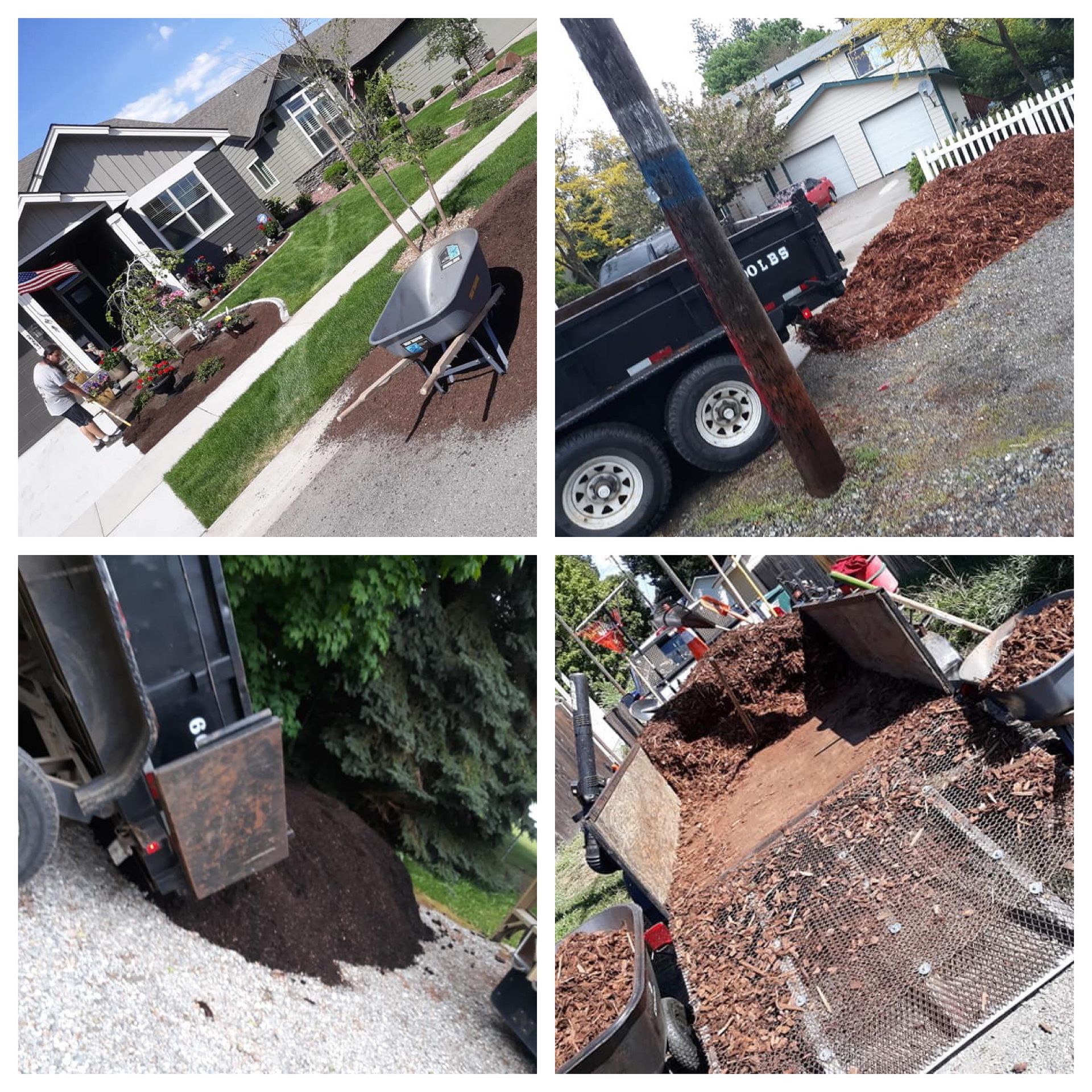 mulch installation service