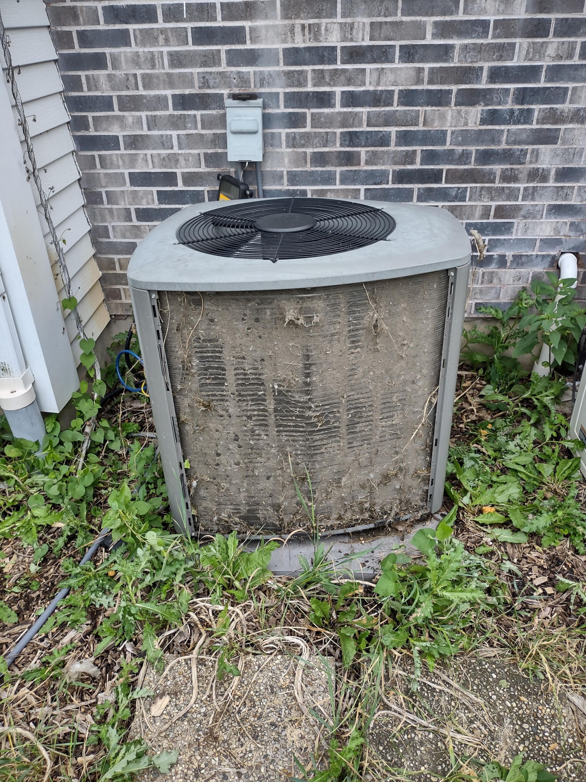 AC Full Of Dust — McHenry, IL — CRS Heating and Air Conditioning Inc.