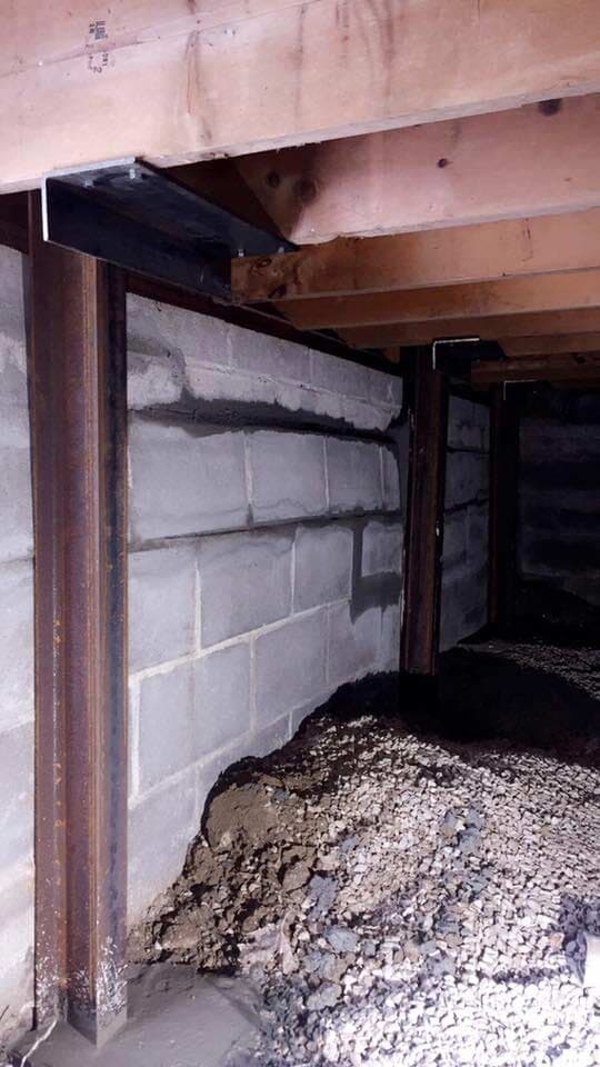 Wall Bracing — Foundation Repairs in Dr. Buckner, MO