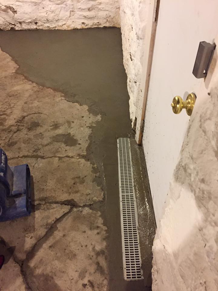 Cemented French Drains — Foundation Repairs in Dr. Buckner, MO
