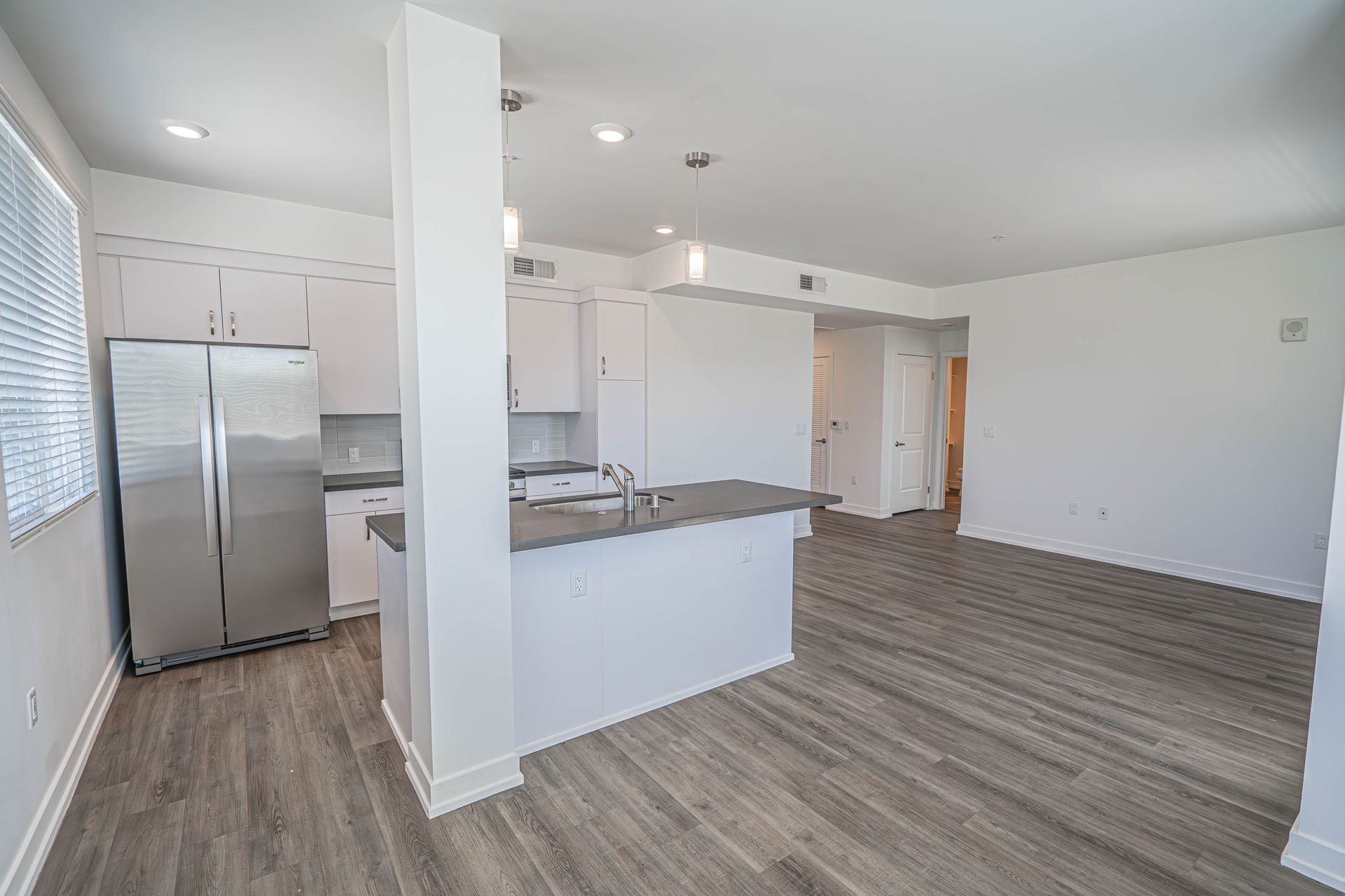 Monticello Apartments studio view 3