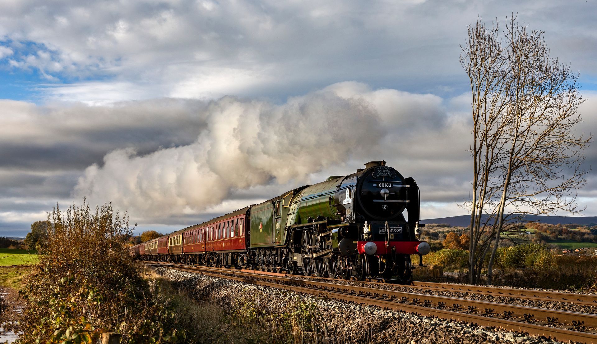 jolly fisherman steam train